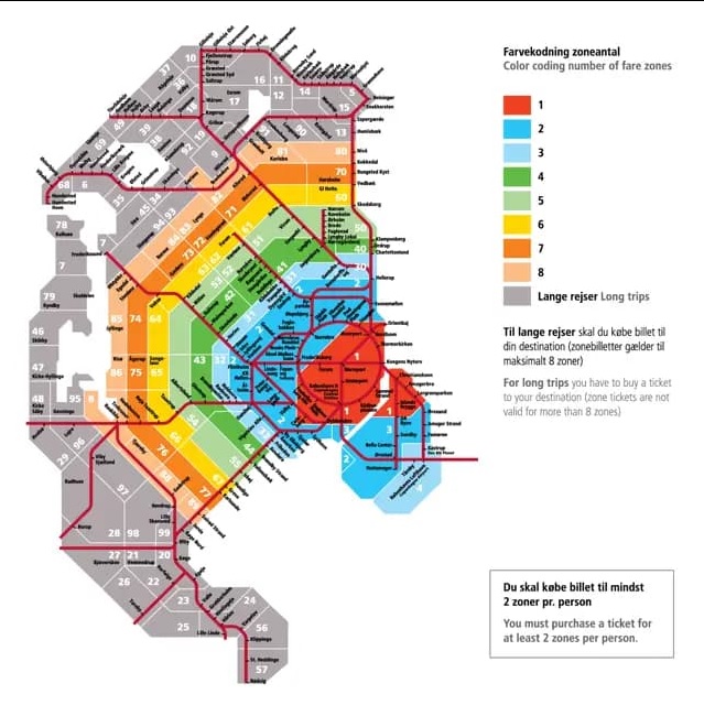 areas of Copenhagen